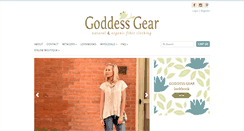 Desktop Screenshot of goddessgear.net